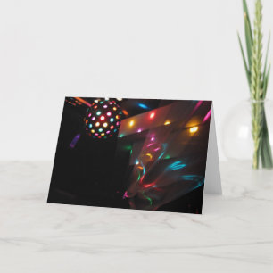 Carte Lumières de disco