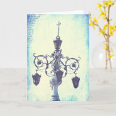 Carte Lumières de Kansas City Plaza (Fleur jaune)