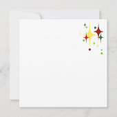 Carte Lumières de Noël (Dos)