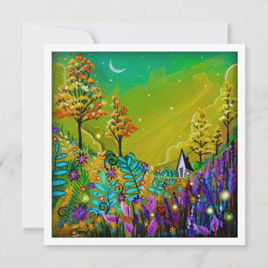 Carte Lumières de pays 26 - Mini impression (Devant)