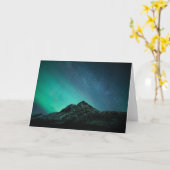 Carte Lumières du Nord (Fleur jaune)