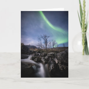 Carte Lumières du Nord Norvège