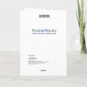 Carte Lumières Hanoukka - Chanukah (Dos)