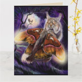 Carte Luminessense sauvage (Fleur jaune)