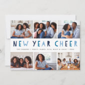 Carte lumineuse de collage de photo de nouvelle (Devant)