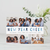 Carte lumineuse de collage de photo de nouvelle (Debout devant)