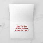 Carte lumineuse de Joyeux Noël d'arbres (Intérieur)