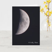 Carte Lune (Fleur jaune)