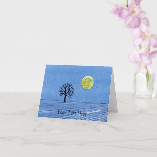 Carte Lune (Orchidée)