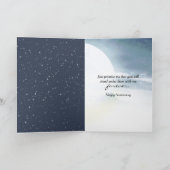 Carte Lune Anniversaire avec réflexion sur l'eau (Intérieur)