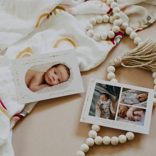 Carte Lune céleste et étoiles Zodiac | Sagittarius