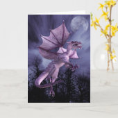 Carte Lune de dragon (Fleur jaune)