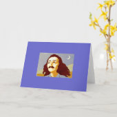 Carte Lune de Meher (Fleur jaune)