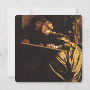 Carte Lune de miel du peintre par Lord Frederic Leighton