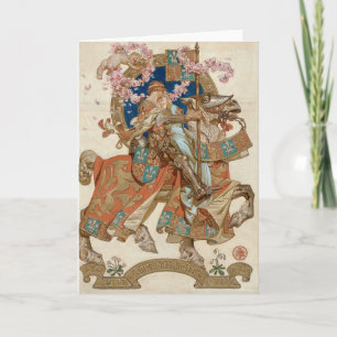 Carte Lune de miel J C Leyendecker