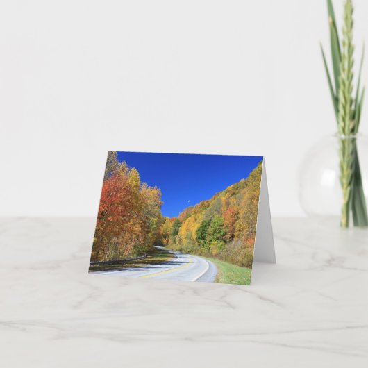 Carte Lune en automne (Devant)