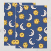 Carte Lune et soleil (Devant / Derrière)