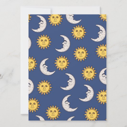 Carte Lune et soleil (Devant)