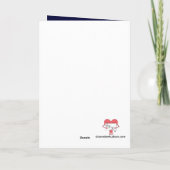 Carte Lune étoilée avec nuages : Vide (Dos)