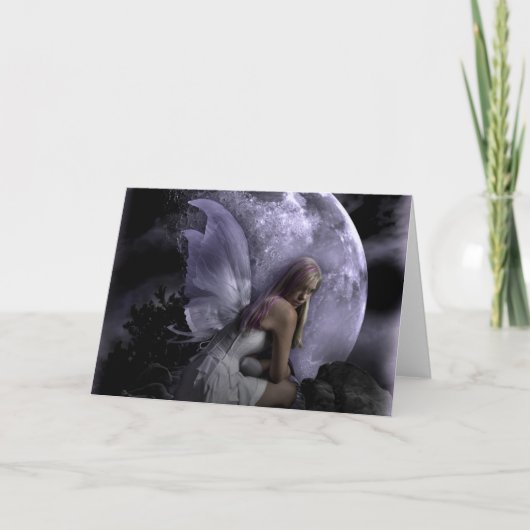 Carte Lune Légère Fée (Devant)