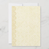 Carte Lunettes de Champagne Mariage cérémoniel (Dos)