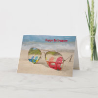 Lunettes de soleil de retraite Chaise de plage Ref
