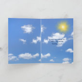 Carte lunettes de soleil sur le soleil jaune vous pensan (Intérieur)