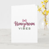Carte Luneymoon Couple Design Luneymoon Vibes (Fleur jaune)