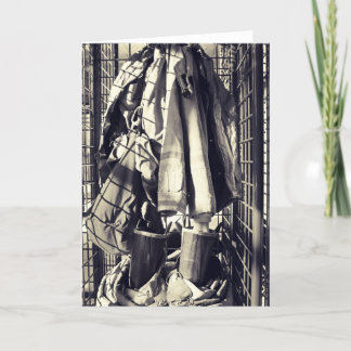 Carte L'uniforme du pompier