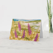 Carte Lupins à l'état sauvage  (Devant)