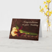 Carte Luscious Iris (Fleur jaune)