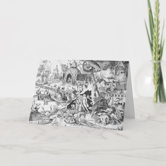 Carte Lust (Luxurie), Les Sept Péchés Mortels (Devant)