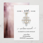 Carte Lustre Élégant Que Nous Avons Déplacé (Devant / Derrière)