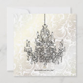 Carte lustre/PixDezines douche de mariée (Dos)