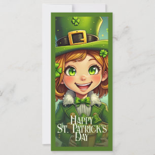 Carte Lutin joyeux - Saint-Patrick Chanceux