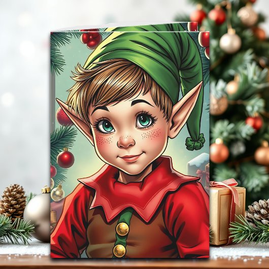 Carte Lutine Fantaisiste | Noël Personnalisé