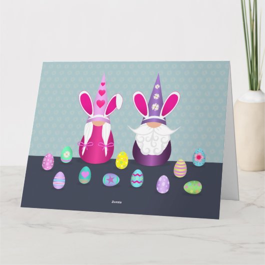 Carte Lutins de Pâques  (Dos)