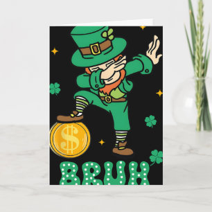 Carte Lutins qui font le dab le jour de la Saint-Patrick