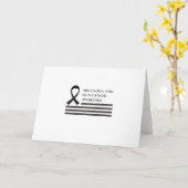 Carte Lutte Contre Le Cancer Du Mélanome Et De La Peau (Fleur jaune)