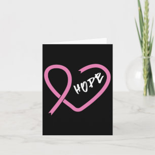 Carte Lutte contre le cancer du sein Ruban 1