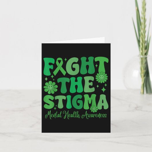 Carte Lutter Contre La Stigma Leopard Sensibilisation À (Devant)
