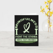 Carte Lutter Contre La Stigmatisation De La Santé Mental (Fleur jaune)