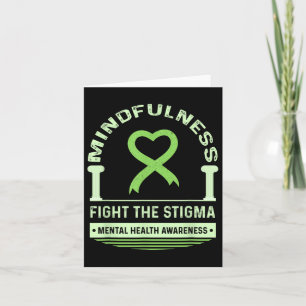 Carte Lutter Contre La Stigmatisation De La Santé Mental