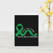 Carte Lutter contre la stigmatisation et la prévention d (Fleur jaune)