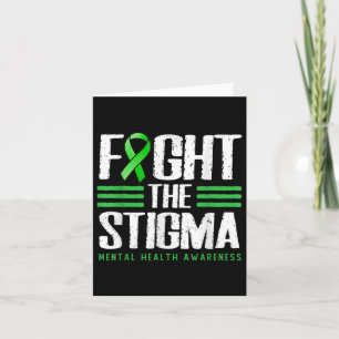 Carte Lutter contre la stigmatisation - Green Ribbon Tee