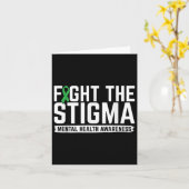 Carte Lutter contre la stigmatisation Sensibilisation à (Fleur jaune)