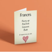 Carte Lutter contre le cancer