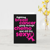 Carte Lutter Contre Le Cancer Du Sein En Passant Par Che (Fleur jaune)