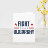 Carte Lutter contre l'oligarchie 2025 (Fleur jaune)