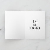 CARTE LUTTER CONTRE UNE TUNE POUR VOTRE ANNIVERSAIRE (Intérieur)